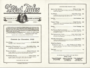 Weird Tales, Vol. 20, No. 5