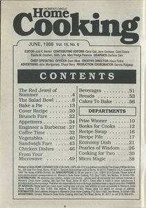 Women's Circle Home Cooking (June 1988)