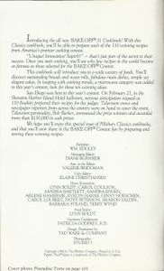 America's Bake-Off Cookbook