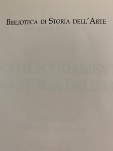 Concetti fondamentali della storia dell'arte