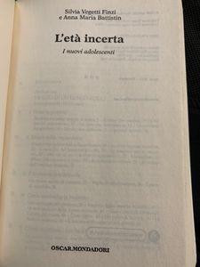 L'Età Incerta. I Nuovi Adolescenti