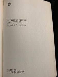Dell'Italia. Uomini e luoghi