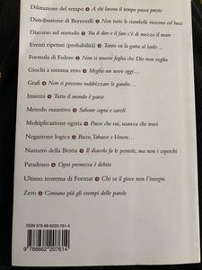 Matematica proverbiale. Concetti matematici nascosti tra le pieghe dei proverbi popolari