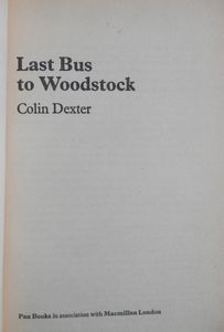 Last Bus to Woodstock