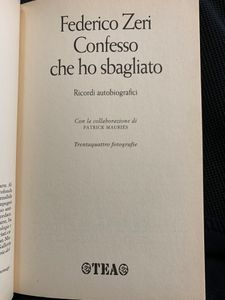 Confesso che ho sbagliato