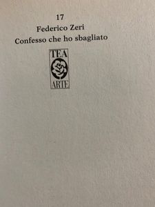 Confesso che ho sbagliato