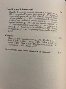 Dimmi come ti chiami e ti dirò perché. Storie di nomi e cognomi