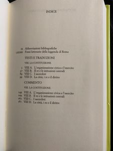 La leggenda di Roma, Volume III / La Costituzione