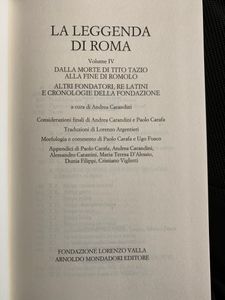 La leggenda di Roma, Volume IV / Dalla morte di Tito Tazio alla fine di Romolo