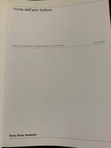 Storia dell'arte italiana - vol. 1