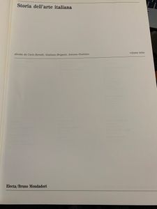 Storia dell'arte italiana - vol. 3