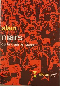 Mars ou la guerre jugée
