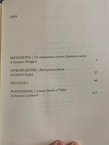 Escolios a un texto implìcito - I