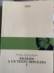 Escolios a un texto implìcito - I