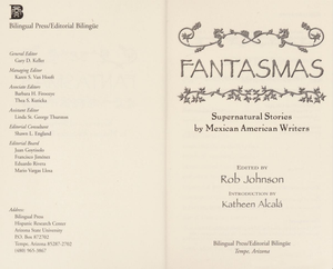 Fantasmas: Supernatural Stories by Mexican American Writers