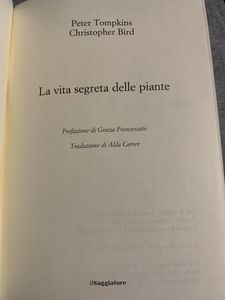 La vita segreta delle piante