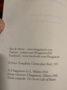 La vita segreta delle piante