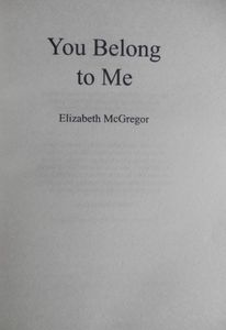 You Belong to Me