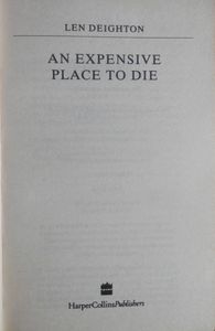 An Expensive Place to Die