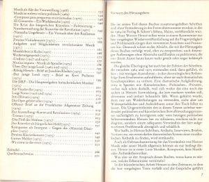 Musik und Politik. Schriften und Gespräche 1955–1975