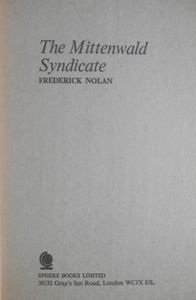 The Mittenwald Syndicate