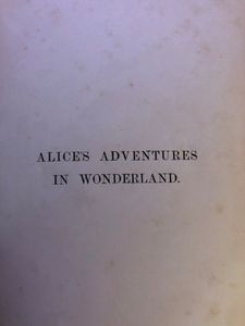 Alice's Adventures In Wonderland