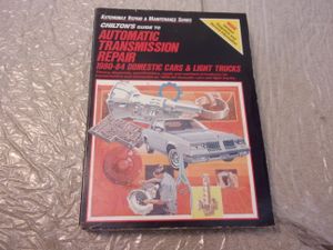 Automatic Transmission Repair  1980-84 Domestic Cars & Light Trucks