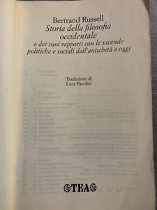 Storia della filosofia occidentale