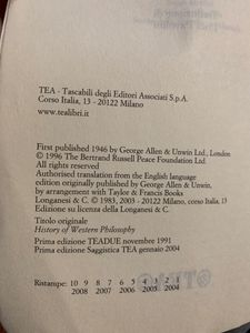 Storia della filosofia occidentale