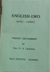English-Lwo (Acoli - Lango) Pocket Dictionary