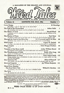 Weird Tales, Vol. 24, No. 1