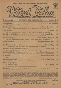Weird Tales, Vol. 24, No. 2