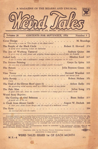Weird Tales, Vol. 24, No. 3