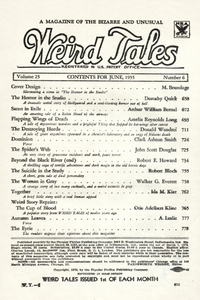 Weird Tales, Vol. 25, No. 6