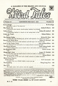 Weird Tales, Vol. 25, No. 5