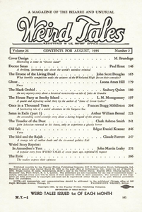 Weird Tales, Vol. 26, No. 2