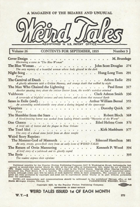 Weird Tales, Vol. 26, No. 3