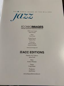 Jazz: The Iconic Images of Ted Williams