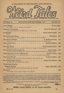 Weird Tales, Vol. 26, No. 5