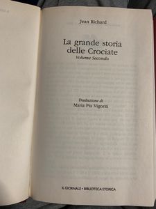 La grande storia delle Crociate. Volume secondo