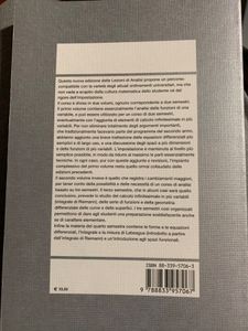 Analisi Matematica 2 - Programma Di Matematica Fisica Elettronica