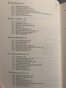 Analisi Matematica 2 - Programma Di Matematica Fisica Elettronica