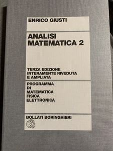 Analisi Matematica 2 - Programma Di Matematica Fisica Elettronica