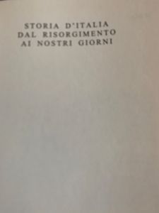 Storia d'Italia dal Risorgimento ai nostri giorni