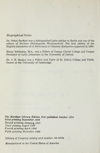 A Dictionary of Classical Antiquities: Mythology, Religion, Literature, Art