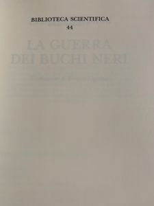 La guerra dei buchi neri