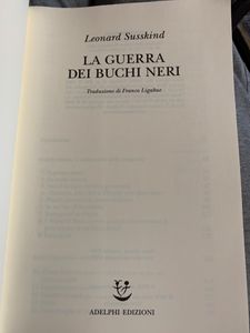 La guerra dei buchi neri