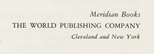Meridian Books