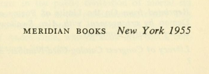 Meridian Books