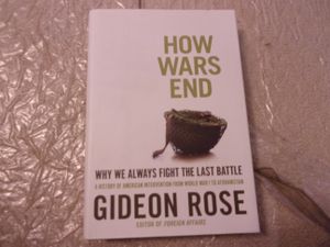 How Wars End